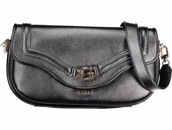 Guess Jeans Black Polyurethane Women Handbag