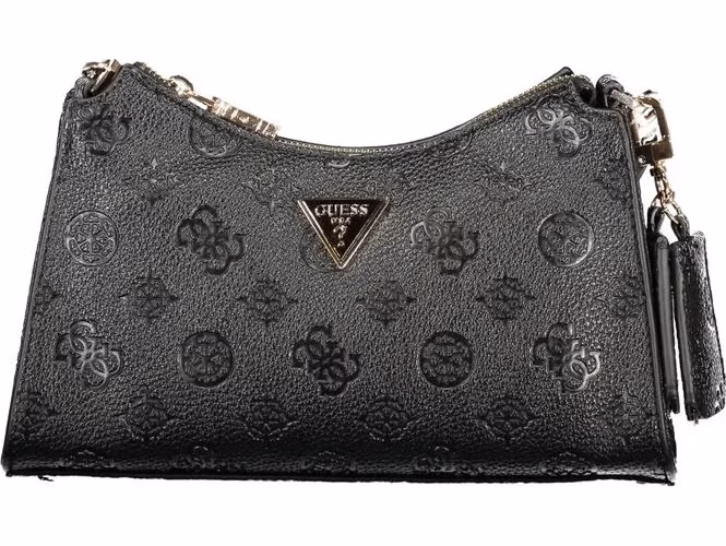Guess Jeans Black Polyurethane Women Handbag