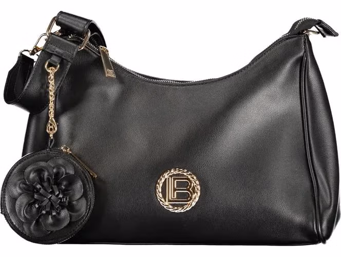 Laura Biagiotti Nero PVC Women Handbag