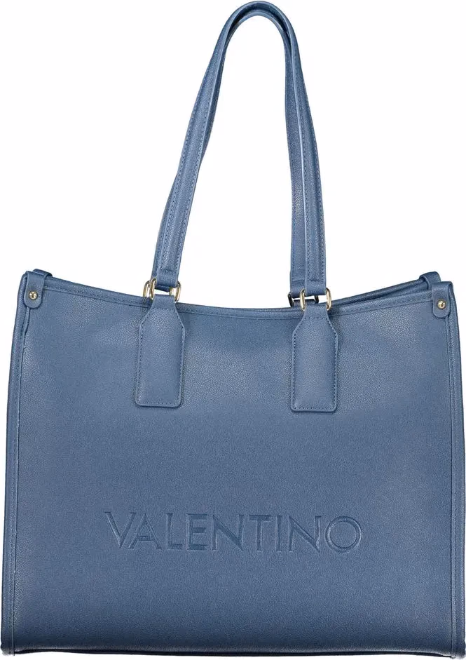 Mario Valentino Blue Polyurethane Women's Bag