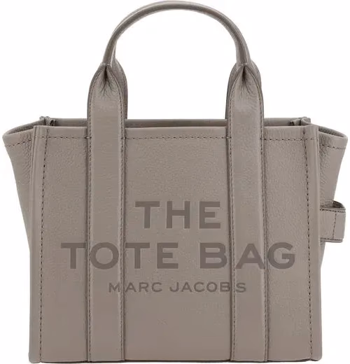 Marc Jacobs Gray Calf Leather Bos Taurus Handbag