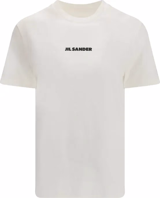 Jil Sander Beige Cotton T-Shirt