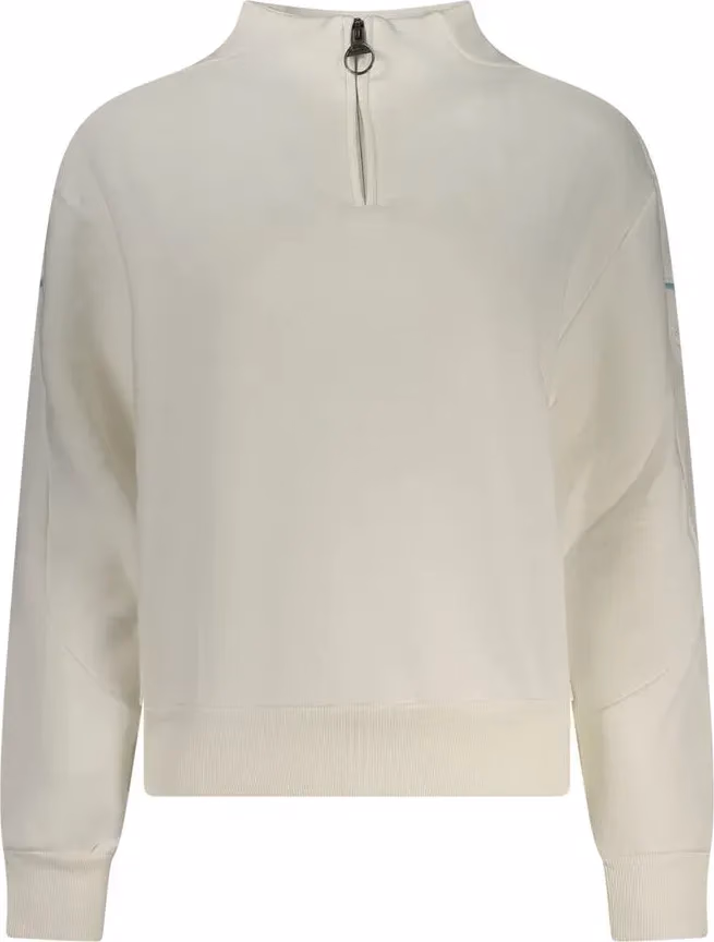 North Sails Bianco Cotton Women Sweatshirt