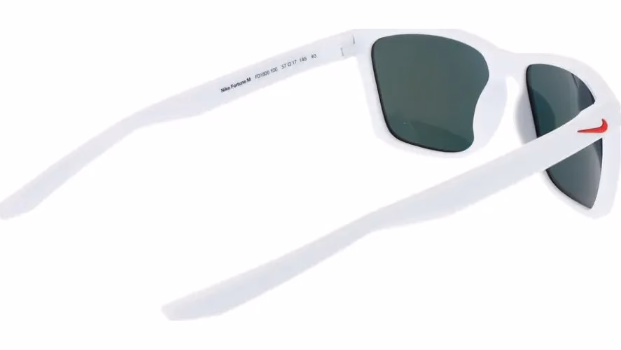 Nike White Stainless Steel Sunglasses