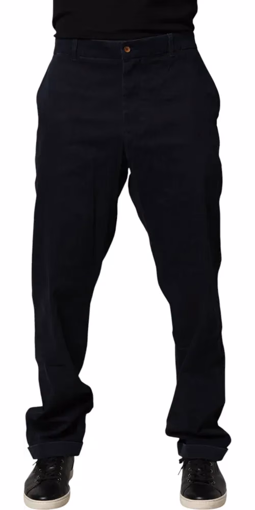Harmont & Blaine Black Mid Waist Skinny Denim Trouser Jeans