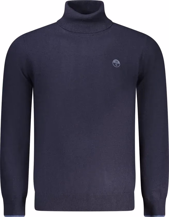 North Sails Blue Polyamide Men's Sweater