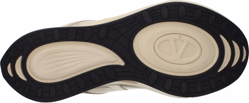 Valentino Garavani Beige Fabric Athletic Sneakers