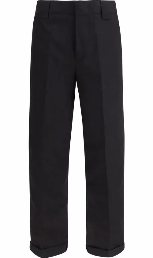 Golden Goose Black Cotton Chino Pants