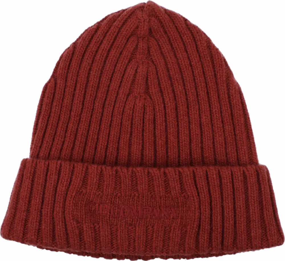 C.P. Company Red Wool Beanie