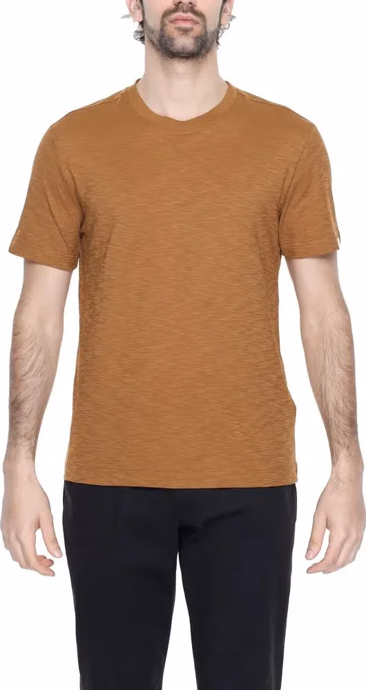 Liu Jo Brown Cotton T-Shirt