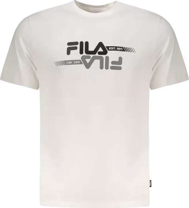 Fila Bianco Cotton Men T-Shirt