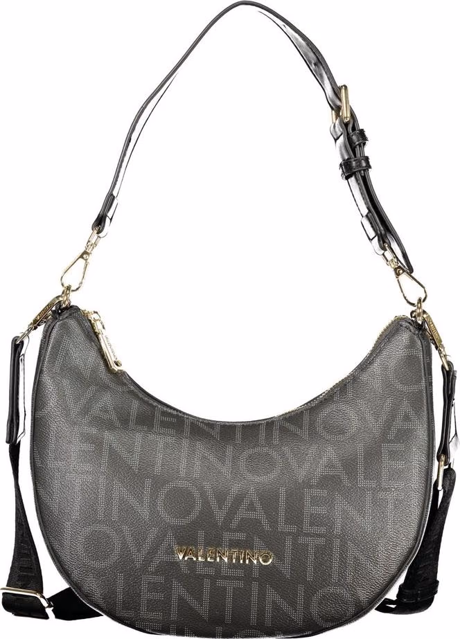 Mario Valentino Black Polyurethane Womens Bag