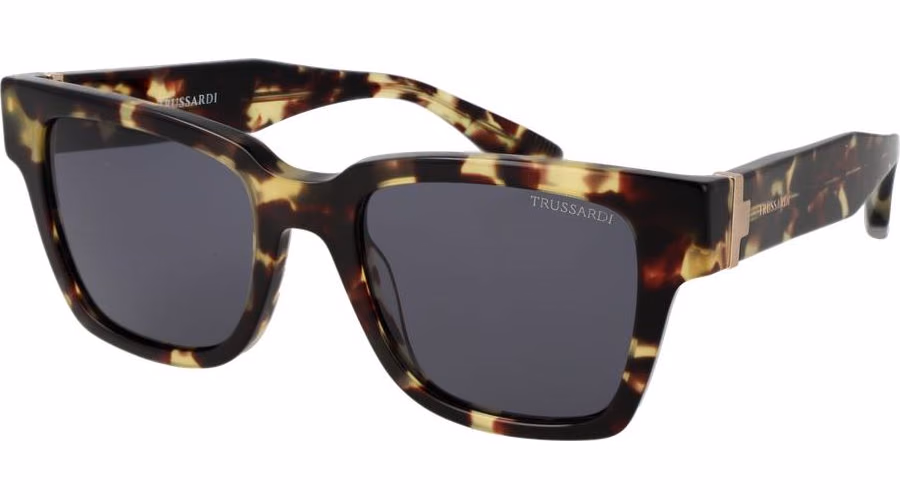 Trussardi Brown Acetate Sunglasses